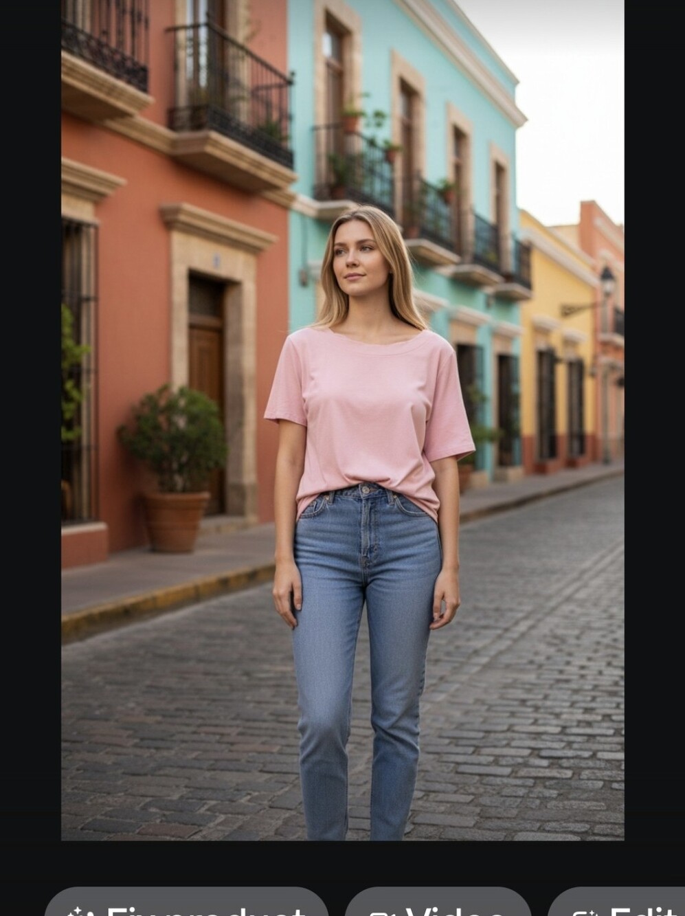 croft & barrow XL Light Pink Short-Sleeve Cotton Knit Top